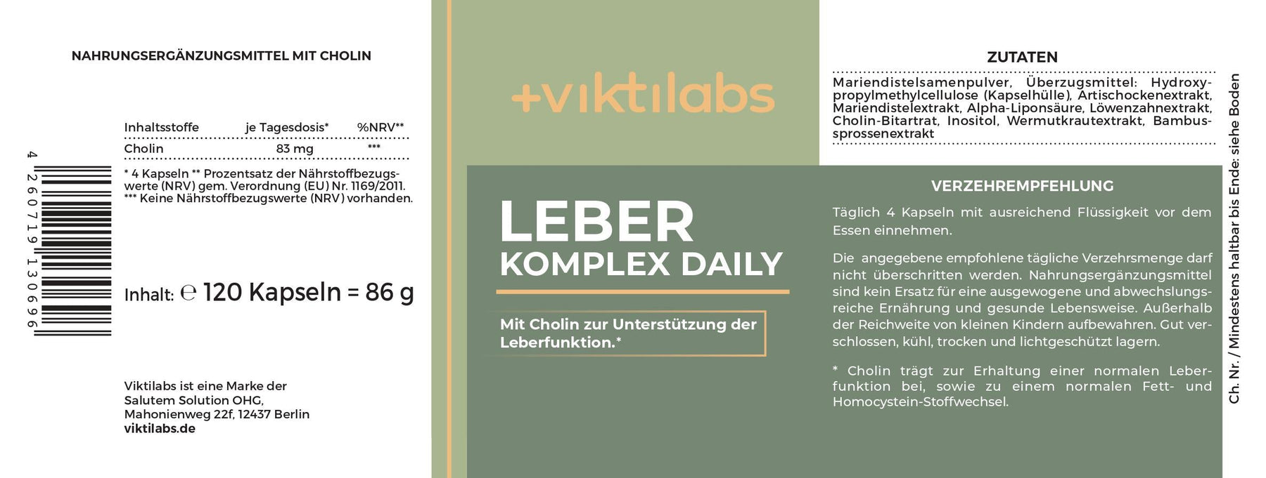 Offer for Liver Complex Daily (vegan) - 120 capsules