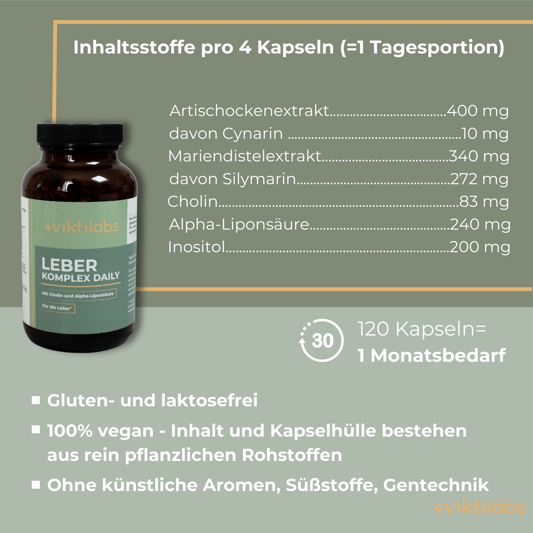 Offer for Liver Complex Daily (vegan) - 120 capsules