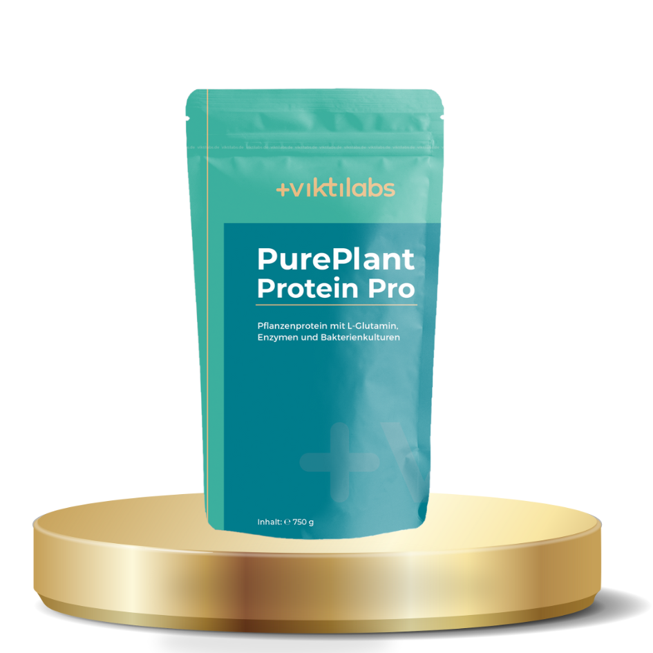 PurePlant Protein Pro: Plant-based protein with probiotics and L-glutamine