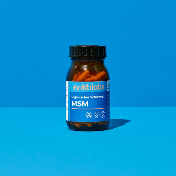 MSM (metilsulfonilmetano): Azufre orgánico puro