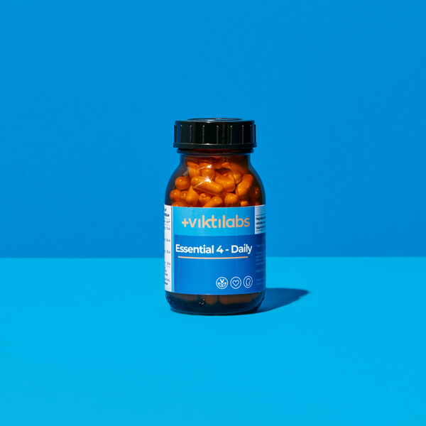 Esencial 4-Diario: Con vitamina B6 bioactiva y complejo de zinc