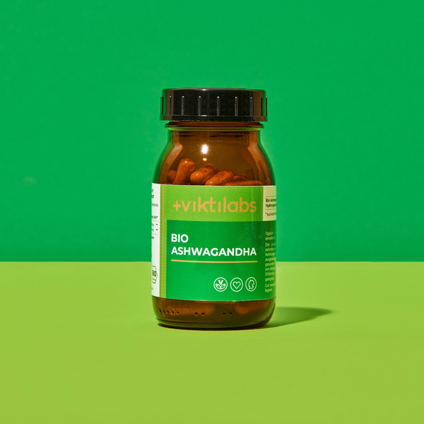 Ashwagandha ecológica: Extracto de raíz de alta calidad con withanólidos (KSM-66®)