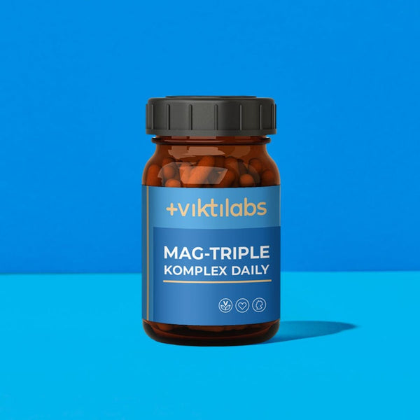 Mag-Triple® Diario: Complejo triple de magnesio altamente compatible sin citratos