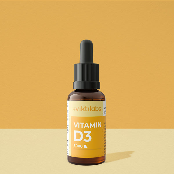 Vitamin D3: 5.000 IE in reinem MCT-Öl für Knochen und Immunsystem