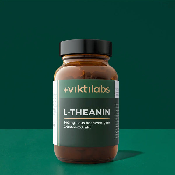 L-teanina 200 mg: extracto de té verde de alta calidad.