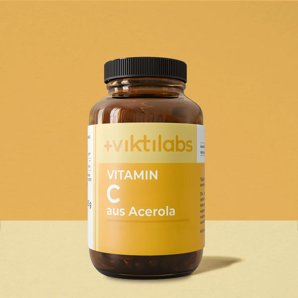 Vitamin C: 100% natürlich aus der Acerolakirsche mit Polyphenolen