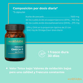 viktilabs-omega-3-fischoel-infografik-ingredientes-por-por porción [lang-es]