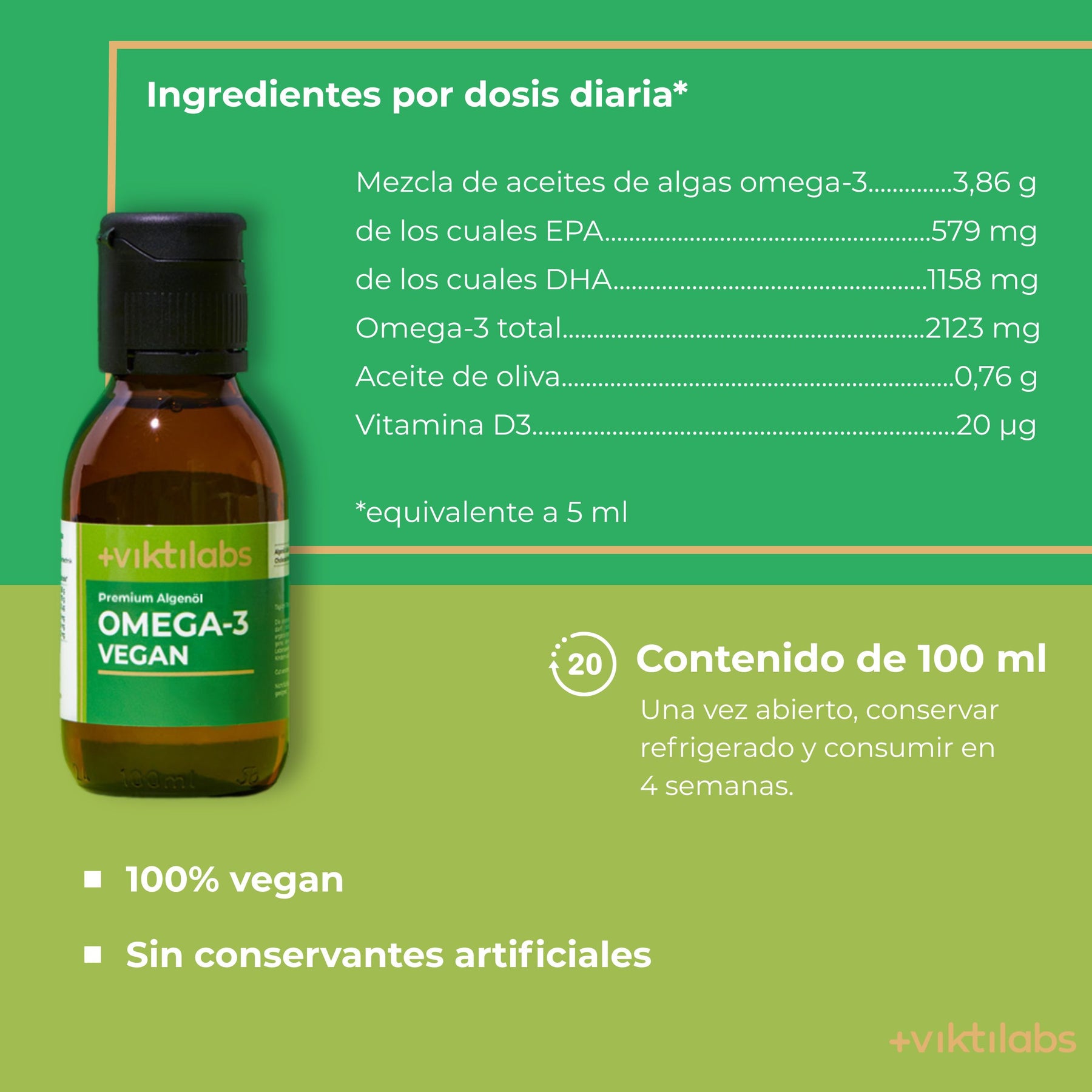 viktilabs-omega-3-vegan-infografik-ingredientes-por-por porción [lang-es]