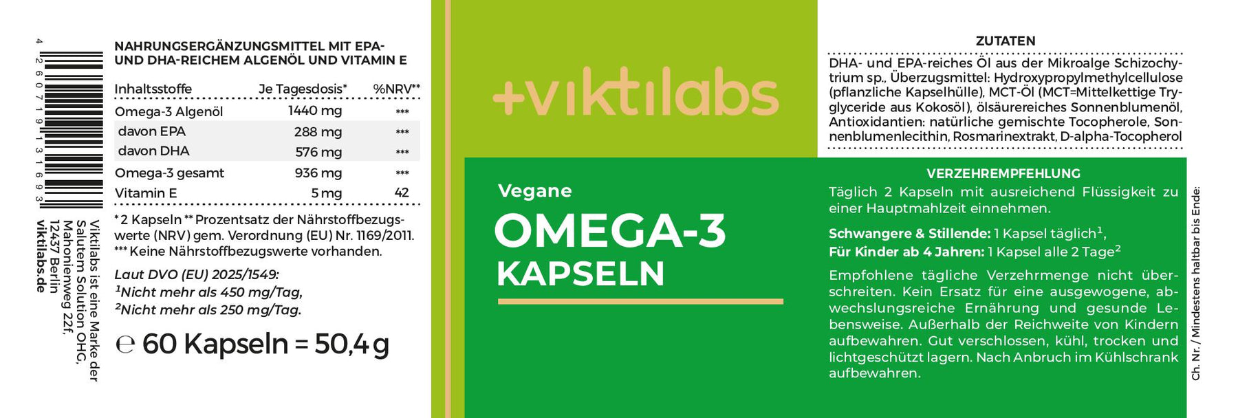 BioPak Label Omega-3-vegane Kapseln 160x50 29.10.2025