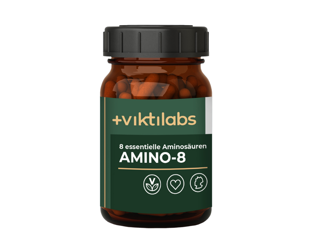 Inforeihe für Amino 8 – alle essentiellen Aminosäuren in optimaler Kombination - 150 Presslinge