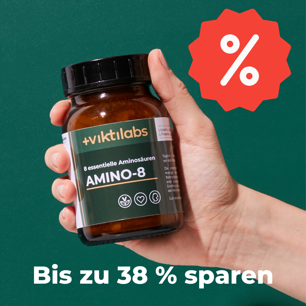 Bestellkampagne für Amino-8 nach dem Vorbild von Prof. Dr. Lucà-Moretti (150 Presslinge)