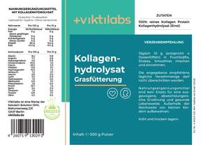 12 Packungen Kollagen aus Grasfütterung á 500g