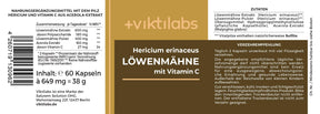 Lion's Mane (Hericium erinaceus) Information Series (60 Capsules)