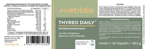 Special offer for Thyreo Daily: All essential building blocks for your thyroid hormone production (60 capsules)
