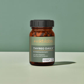 Special offer for Thyreo Daily: All essential building blocks for your thyroid hormone production (60 capsules)