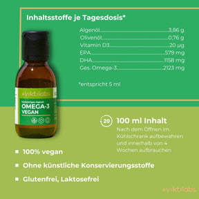 Angebot für Omega-3: Vegan mit Algenöl