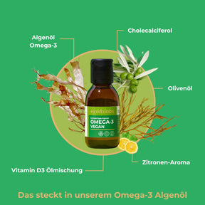 Angebot für Omega-3: Vegan mit Algenöl
