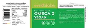 Bestellkampagne für Omega-3 Vegan mit Algenöl - 100 ml