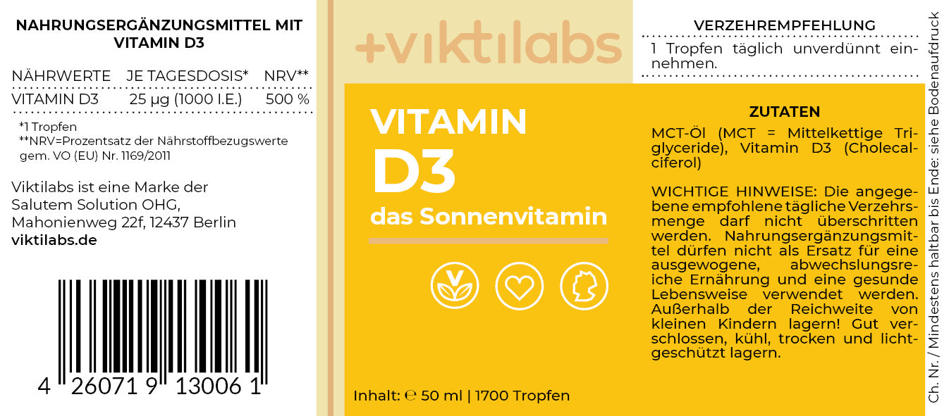 Promoción premium de vitamina D