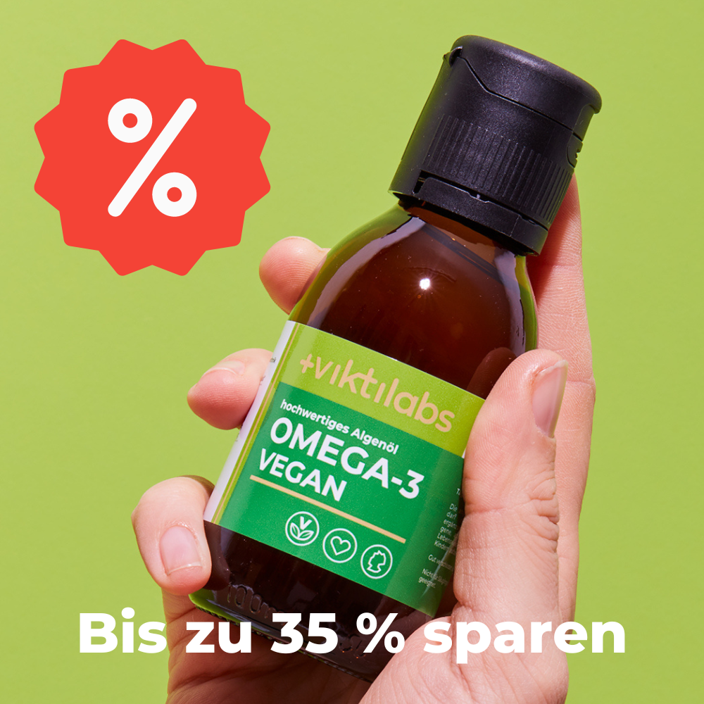 Bestellkampagne für Omega-3 Vegan mit Algenöl - 100 ml
